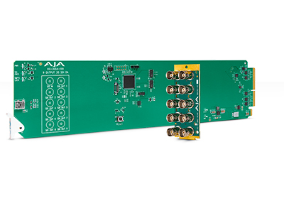 AJA 1x9 3G-SDI Reclocking DA openGear Card - Lemac