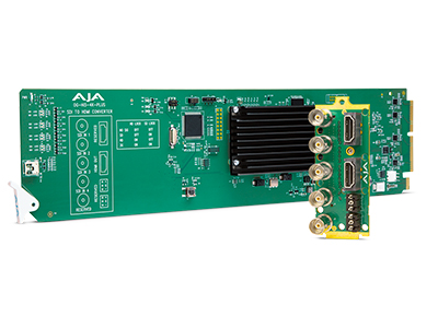 AJA 3G-SDI to HDMI 2.0 Conversion openGear Card - Lemac