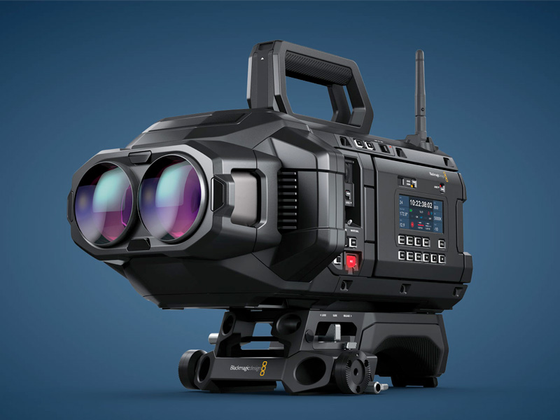Blackmagic Design Announces the World’s First Commercial Camera System and Editing Software for Apple Immersive Video on Apple Vision Pro