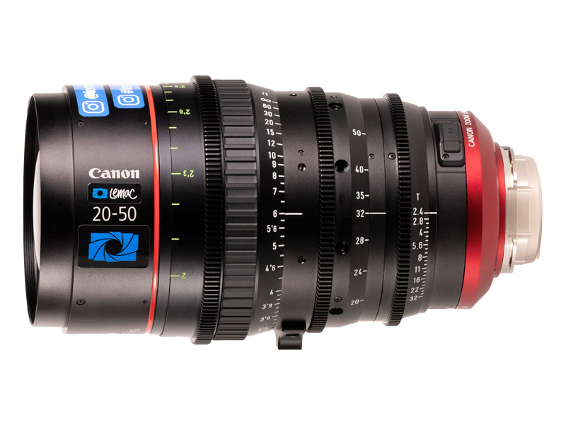 Canon 2050mm T2.4 Flex Full Frame Zoom Lens Lemac