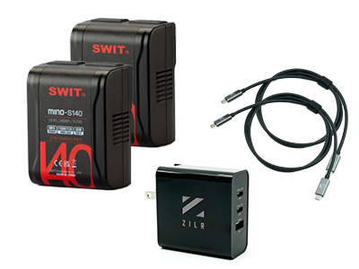 SWIT B-Mount Battery Kit - Camera Hire Australia