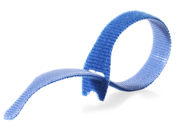 Velcro One-Wrap Cable Tie 30cm (Single Strap) - Blue